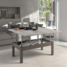 Mesa de centro elevable y extensib8